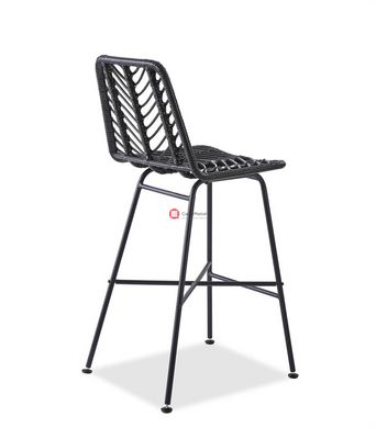 CentrMebel | Барный стул H97 (черный) 6