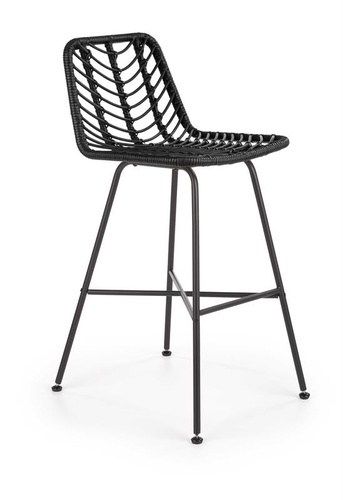 CentrMebel | Барний стілець H97 (чорний) 1