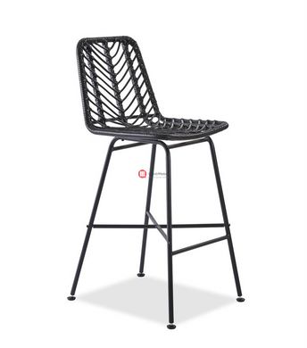CentrMebel | Барный стул H97 (черный) 3