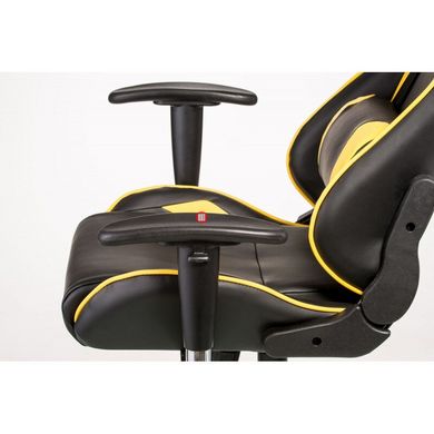 CentrMebel | Крісло геймерське Special4You ExtremeRace black/yellow (E4756) 11