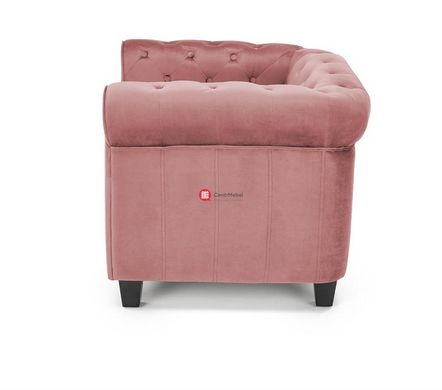 CentrMebel | Крісло для відпочинку ERIKSEN (рожевий/чорний) 4
