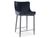 CentrMebel | Барний стілець COLIN B H-2 VELVET (чорний) BLUVEL19 1