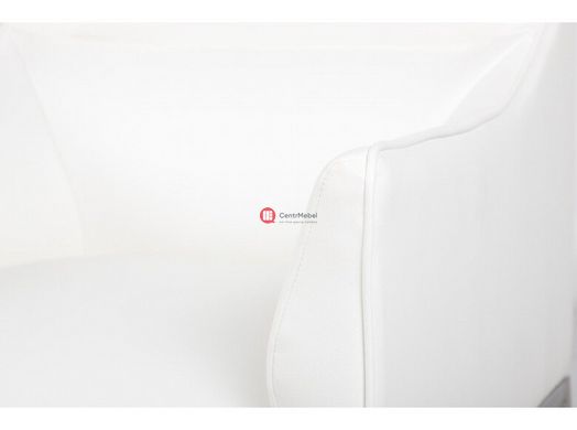 CentrMebel | Лаунж - крісло MERIDA (білий) 4