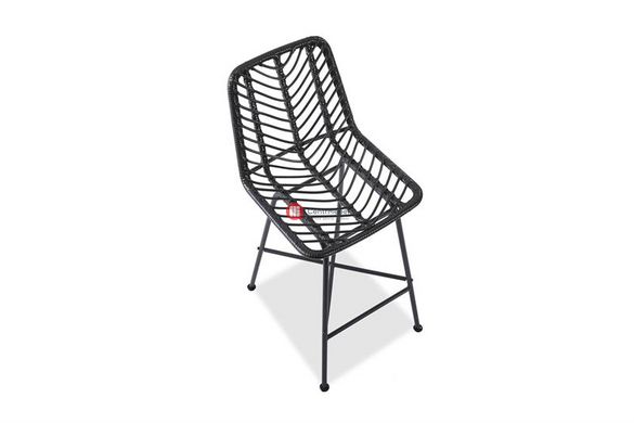 CentrMebel | Барний стілець H97 (чорний) 4