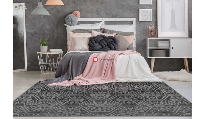 CentrMebel | Килим Monroe 200 sun Antracite 80х150 2