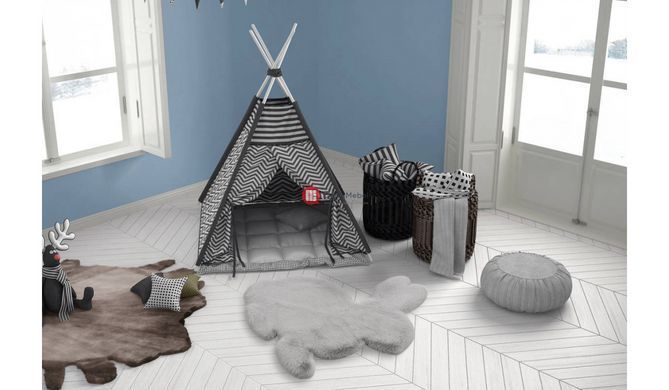 CentrMebel | Килим Lovely Kids Rabbit Grey/Blue 80x90 2