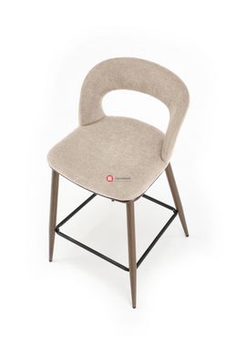 CentrMebel | Барний стілець H114 (бежевий) 5