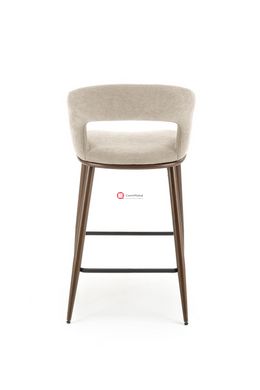 CentrMebel | Барний стілець H114 (бежевий) 6
