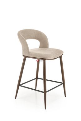 CentrMebel | Барний стілець H114 (бежевий) 1