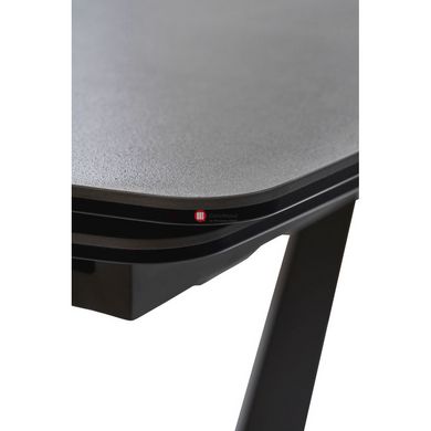 CentrMebel | Elvi Pure Grey Стіл обідній керамічний 120-180 см (сірий) 5