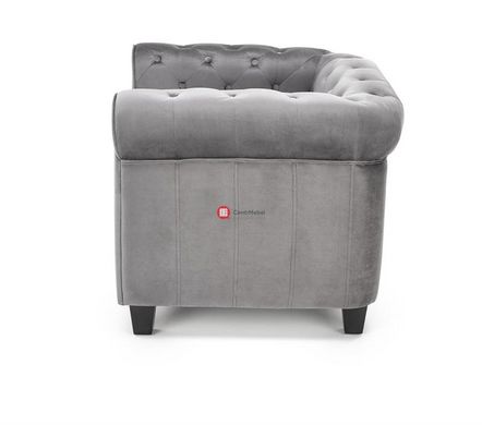 CentrMebel | Кресло для отдыха ERIKSEN (серый/черный) 2