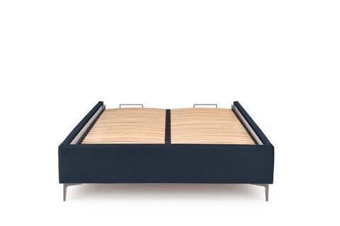 CentrMebel | Ліжко двоспальне з підйомним механізмом MODULO 160x200 (синій) 1