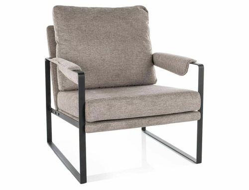 CentrMebel | Кресло для отдыха в ткани Focus Brego (бежевый) 1