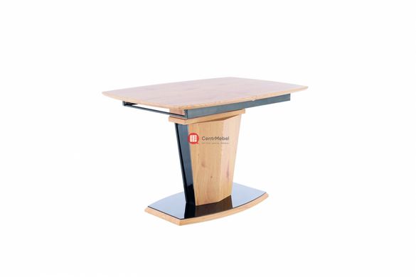 CentrMebel | Стол обеденный раскладной HOUSTON 120 (160) x80 (дуб) 3
