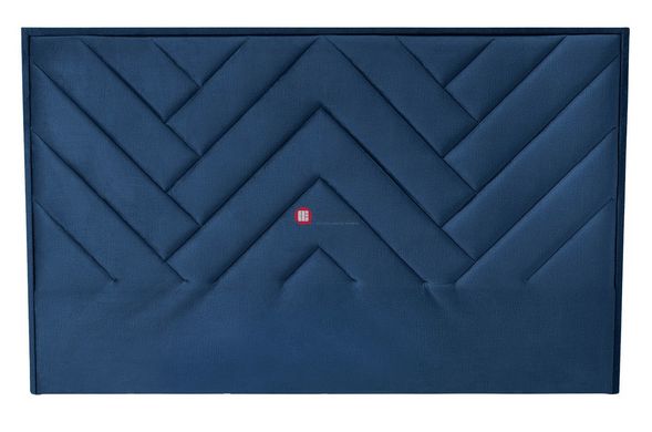 CentrMebel | Кровать двухспальная с подъемным механизмом MODULO 160x200 (синий) 1