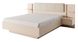 CentrMebel | Ліжко з шухлядою та приліжковими тумбами 160*200 для спальні DAST (бежевий) 8