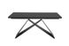CentrMebel | Стол обеденный раскладной керамический WESTIN CERAMIC 160(240)х90 SAHARA NOIR (черный) 10