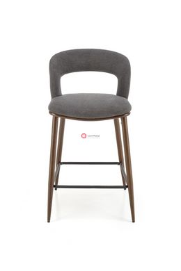 CentrMebel | Барний стілець H114 (сірий) 4