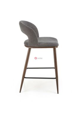 CentrMebel | Барний стілець H114 (сірий) 3