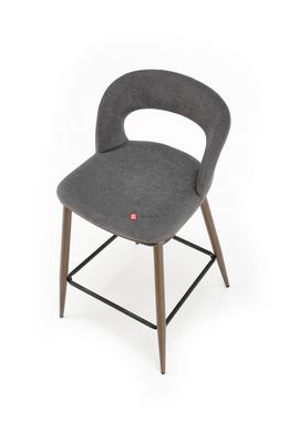 CentrMebel | Барний стілець H114 (сірий) 10