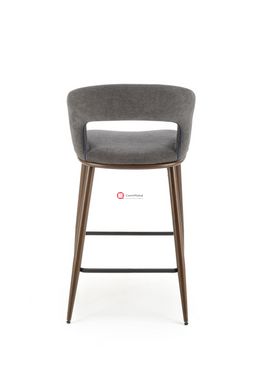CentrMebel | Барний стілець H114 (сірий) 6