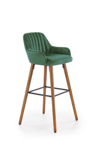 CentrMebel | Барний стілець H93 (темно-зелений) 1