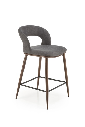CentrMebel | Барний стілець H114 (сірий) 1