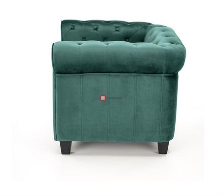 CentrMebel | Кресло для отдыха ERIKSEN (темно-зеленый/черный) 4