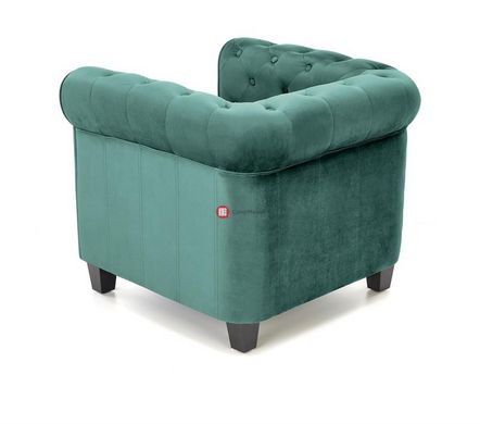 CentrMebel | Кресло для отдыха ERIKSEN (темно-зеленый/черный) 3
