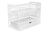 CentrMebel | Кровать детская TRANSFORMER ЛОДОЧКА с ящиком DeSon 60x120 (белый) 1