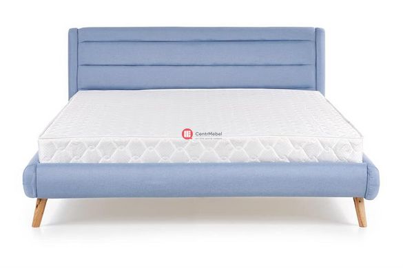 CentrMebel | Кровать ELANDA 140 (синий) 2