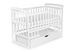 CentrMebel | Кровать детская TRANSFORMER ЛОДОЧКА с ящиком DeSon 60x120 (белый) 7