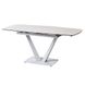 CentrMebel | Elvi Pure White Стол обеденный керамический 120-180 см (белый) 5
