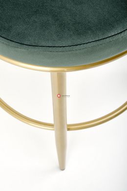 CentrMebel | Барний стілець H115 (темно-зелений) 10