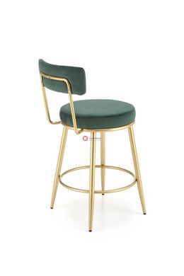 CentrMebel | Барний стілець H115 (темно-зелений) 3