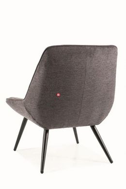 CentrMebel | Кресло мягкое CELLA BREGO (темно-серый) 3