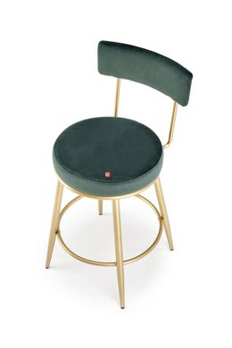 CentrMebel | Барний стілець H115 (темно-зелений) 8