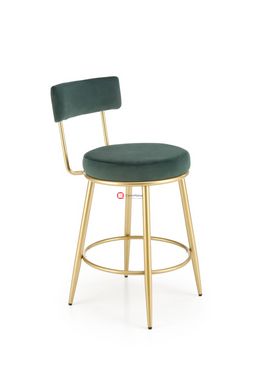 CentrMebel | Барний стілець H115 (темно-зелений) 2