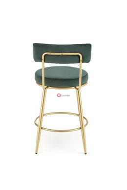 CentrMebel | Барний стілець H115 (темно-зелений) 6