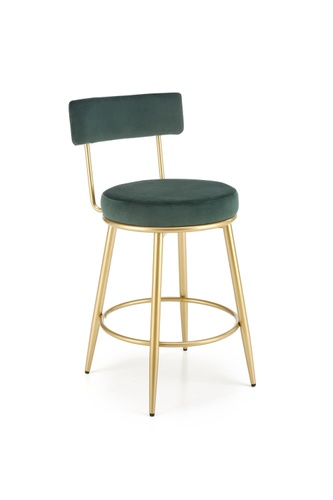 CentrMebel | Барный стул H115 (темно-зеленый) 1