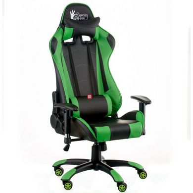 CentrMebel | Кресло геймерськое Special4You ExtremeRace black/green (E5623) 8