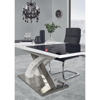 CentrMebel | Стол обеденный Sandor 2 (серый) 11