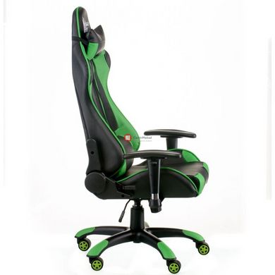 CentrMebel | Кресло геймерськое Special4You ExtremeRace black/green (E5623) 5