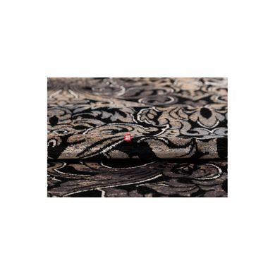 CentrMebel | Килим Tivoli F647 color 131 170x240 (чорний; бежевий; коричневий) 3