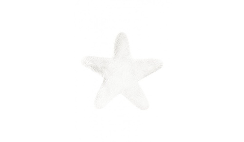 CentrMebel | Ковер Lovely Kids Star White 60x63 1