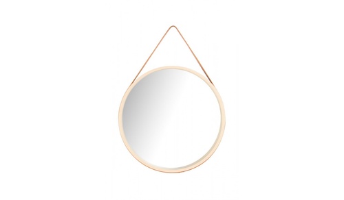 CentrMebel | Настенное зеркало Urika S110 Cream/Brown 1