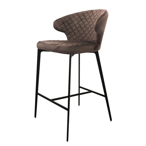 CentrMebel | Keen Барний стілець (коричневий) 1