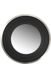 CentrMebel | Настінне дзеркало Round 725 Silver/Black Ø 38cm (чорний; срібний) 3