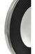 CentrMebel | Настінне дзеркало Round 725 Silver/Black Ø 38cm (чорний; срібний) 3