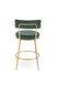 CentrMebel | Барный стул H115 (темно-зеленый) 11